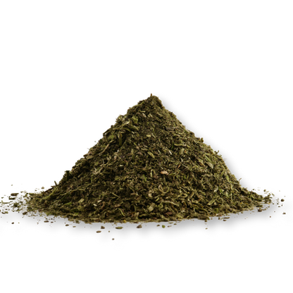 Luzernemehl_Luzernedünger_Alfalfameal_livingsoil_dünger_vegan_pflanzlich_NK-Dünger_Triacontanol