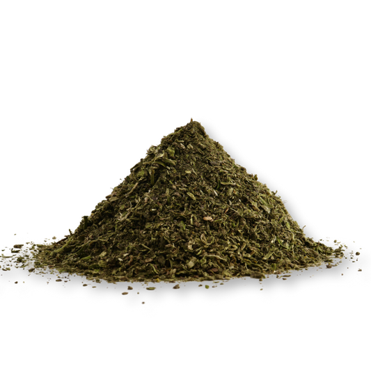 Luzernemehl_Luzernedünger_Alfalfameal_livingsoil_dünger_vegan_pflanzlich_NK-Dünger_Triacontanol